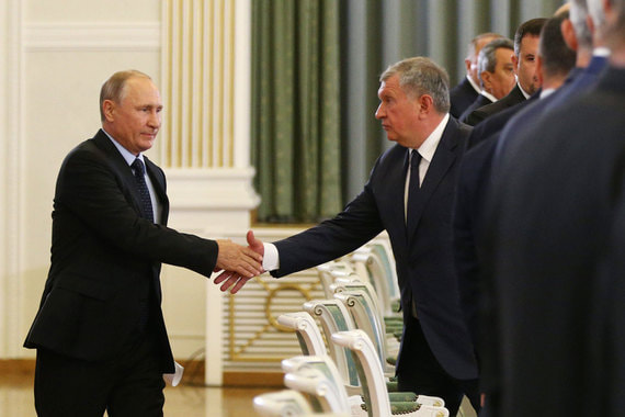 Сечин тревожится, что доля российской нефти на мировом рынке падает