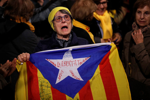 Начинается суд над провозгласившими независимость от Испании лидерами Каталонии