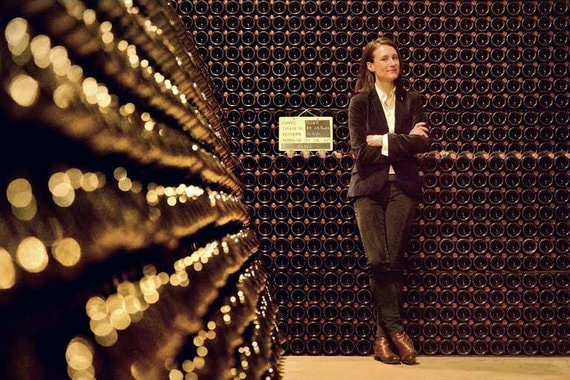 Соуправляющая и главный винодел Champagne J. Lassalle Анжелин Тамплие