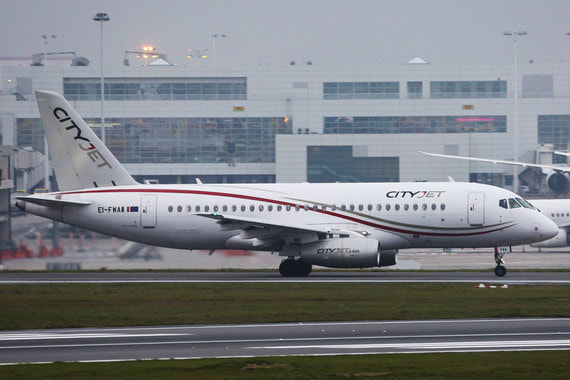 Пять из семи имевшихся у CityJet российских самолетов SSJ100 до сих пор находятся в Ирландии, но последний раз они поднимались в воздух в начале января