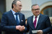 Президент – председатель правления банка ВТБ Андрей Костин и член Совета Федерации от Республики Дагестан Сулейман Керимов
