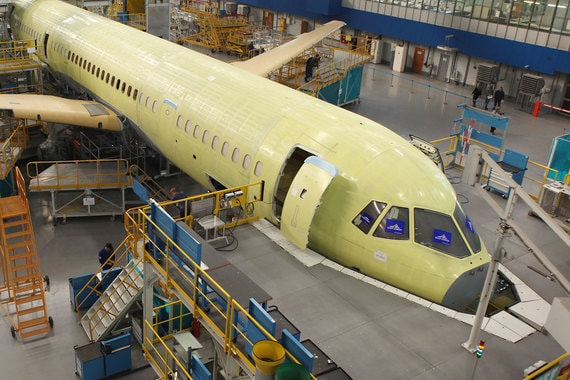 Первый серийный самолет МС-21 будет собран с российским двигателем