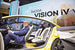 Концепт Skoda Vision iV предсказывает первый электромобиль чешской марки, созданный на MEB-платформе Volkswagen Group. Серийная версия концепта появится на рынке в 2020 г. Vision iV немного короче (длина 4655 мм), чем самый большой кроссовер марки Kodiaq (4697 мм), такой же по высоте (1603 мм), но просторнее внутри, сообщила компания. Силовая установка – два электродвигателя общей мощностью 302 л. с., литий-ионная батарея 83 кВт ч. Запас хода – 500 км