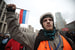Несмотря на то что митинг был согласован с властями, еще до его начала на проспекта Сахарова были задержаны 16 человек, в том числе трое несовершеннолетних, сообщило «ОВД-инфо»