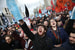На проспекте Академика Сахарова в Москве 10 марта прошел митинг против изоляции рунета