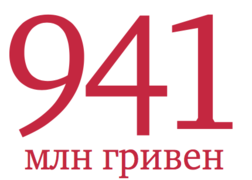 941 млн гривен