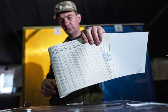 Как проходит голосование на выборах президента Украины