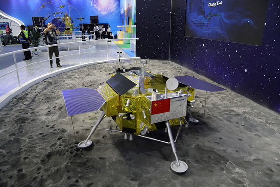 Лунный аппарат «Чанъэ-4» был запущен с китайского космодрома «Сичан» 8 декабря (на фото модель аппарата)