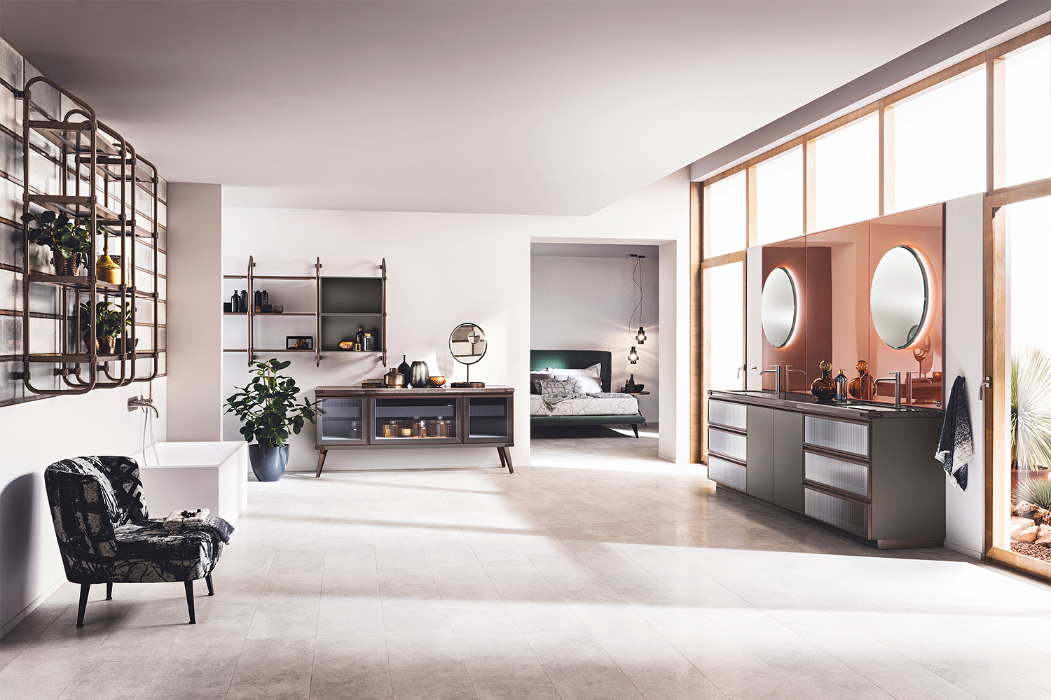 Проект ванной комнаты Diesel Open Workshop