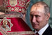 28 апреля 2019 г. Президент Владимир Путин и патриарх Московский и всея Руси Кирилл во время праздничного пасхального богослужения в храме Христа Спасителя