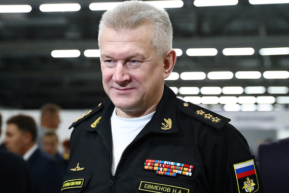 Николай Евменов ранее командовал Северным флотом