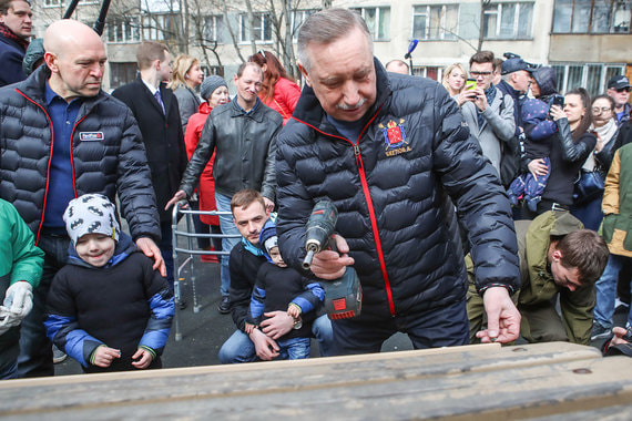 Врио губернатора Александр Беглов пока не объявлял о выдвижении