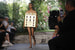 1 июля 2019 г. Модель на показе Dior Haute Couture во время недели моды в Париже