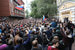 Затем участники акции двинулись к зданию Мосгоризбиркома
