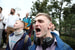 Акция началась в Новопушкинском сквере, затем протестующие переместились к мэрии Москвы