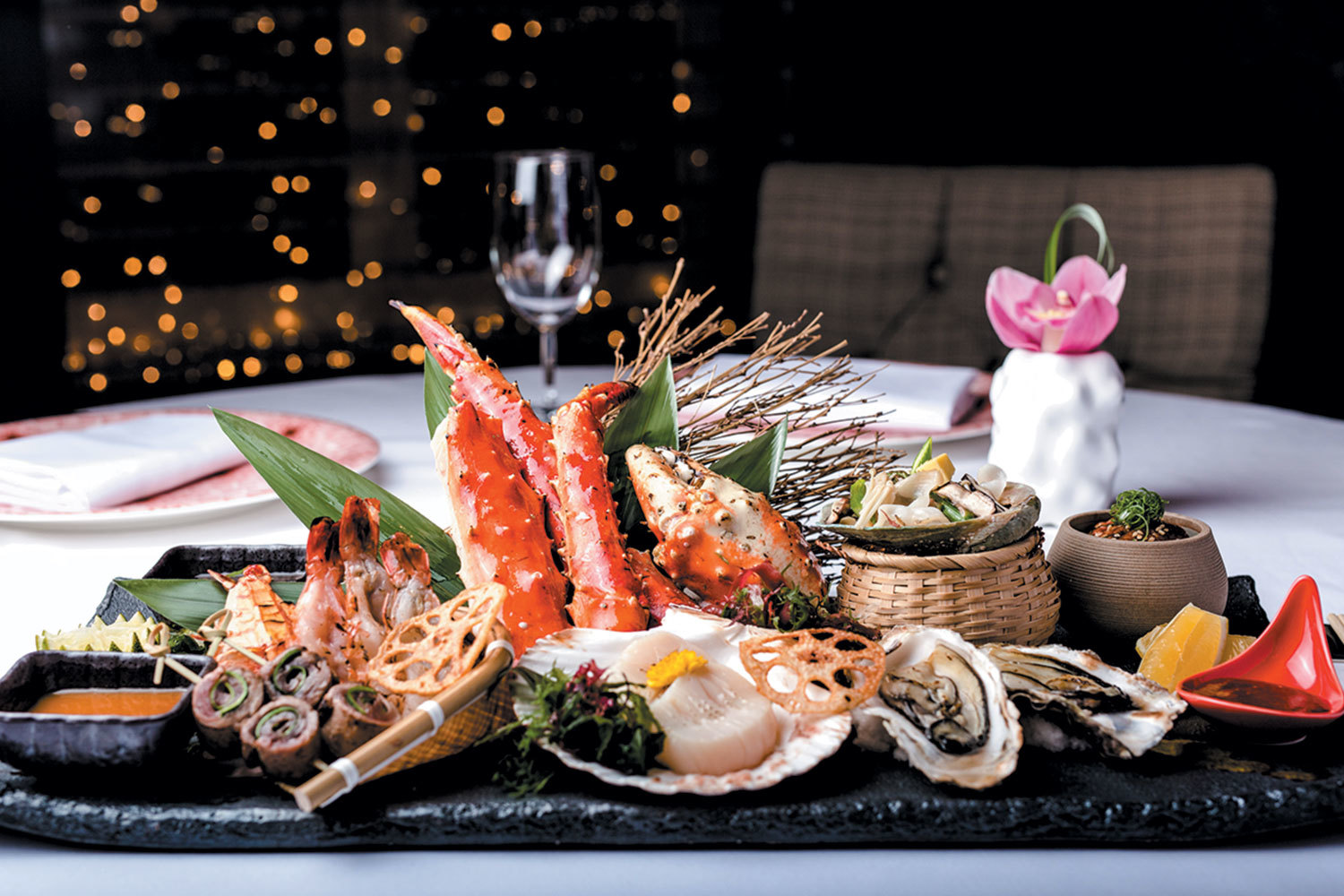 Кайсен морепродукты на гриле, MEGUmi