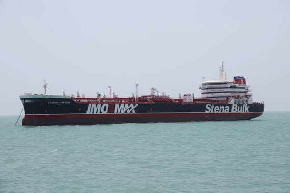 Захват Ираном британского танкера усиливает напряженность в Персидском заливе