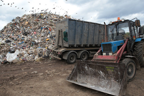Около половины мусорных полигонов работает с нарушениями