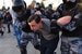 После акции у мэрии Москвы протестующие собрались на Трубной площади. После первых слов Ивана Жданова (на фото) о том, что он видит перед собой свободных людей, полиция начала задержания