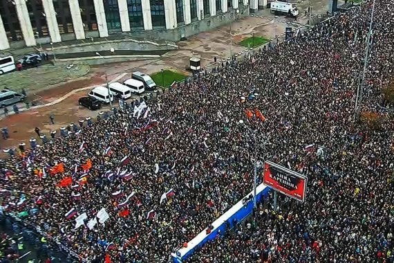 Митинг 10 августа на проспекте Сахарова стал самым массовым в Москве за последние семь лет