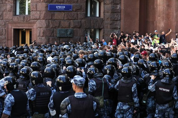 Сумма исков к организаторам протестов в Москве превысила 14 млн рублей