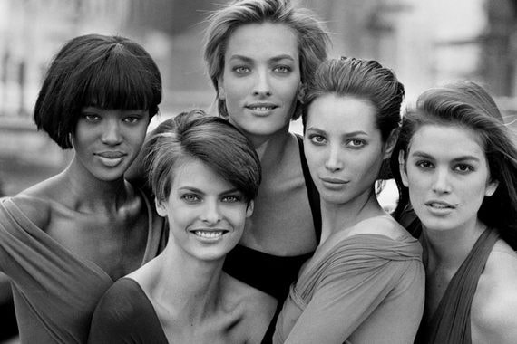 Фотография Питера Линдберга для обложки British Vogue – один из самых известных снимков в истории