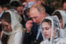 Президент России Владимир Путин в ночь с 6 на 7 января принял участие в рождественской службе в Спасо-Преображенском соборе Санкт-Петербурга