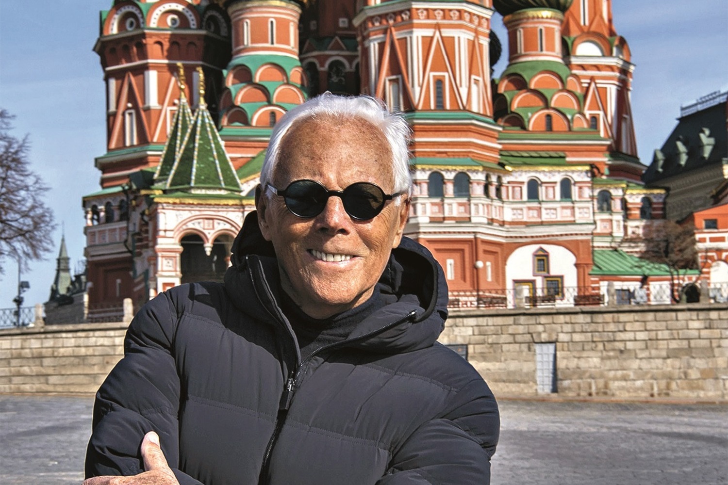 Дизайнер Джорджо Армани