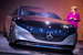 Mercedes-Benz Vision EQS иллюстрирует идеи компании о специализированном дизайне для электромобилей. «Однообъемный» кузов с двухцветной окраской, подсвеченные светодиодами решетка радиатора и полоса вокруг кузова, «обтягивающие» пассажиров панели салона. В приводе два электромотора (на каждой оси) суммарной мощностью 350 кВт и крутящим моментом в 760 Нм, разгон до 100 км/ч за 4,5 с, запас хода 700 км