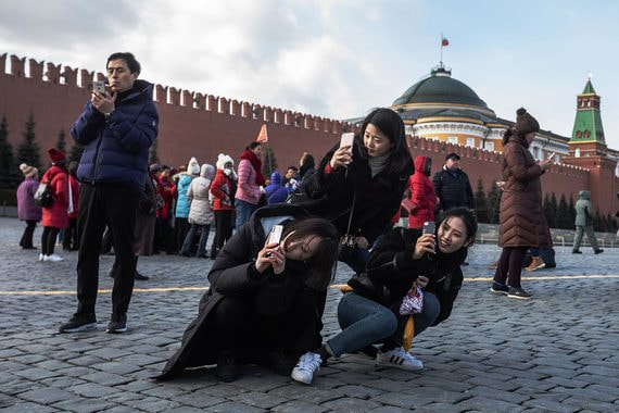 Проведенный мундиаль и рекламная кампания отразились на количестве иностранных туристов в России
