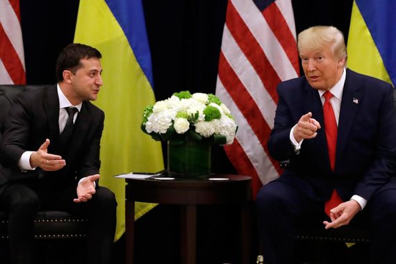 Владимир Зеленский встретился с Дональдом Трампом на Генеральной ассамблее ООН (на фото), но при определенных обстоятельствах мог приехать с визитом и в Белый дом