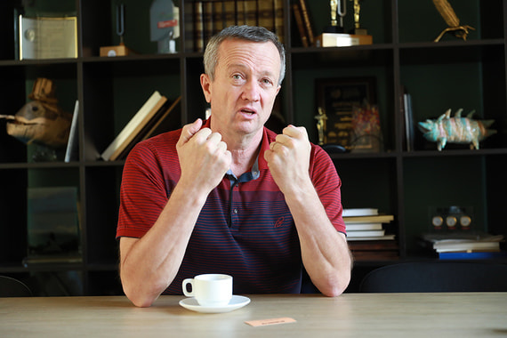 Валерий Захарьин, владелец, директор винодельческой компании «Дом Захарьиных»