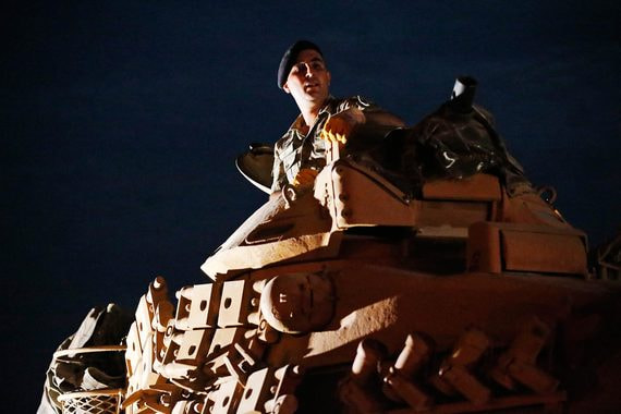 Турция начала военное вторжение в Сирию