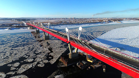 Завершено строительство автомобильного моста из России в Китай через Амур