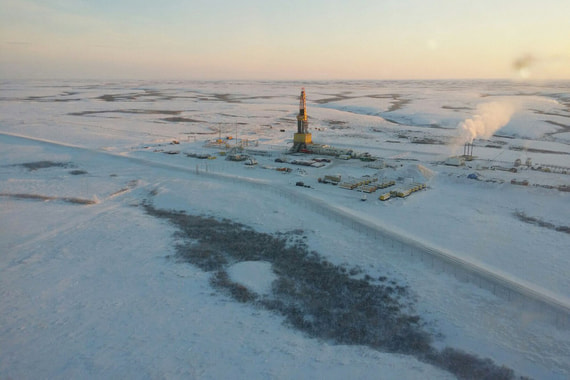 Крупнейшее в России Приобское месторождение нефти