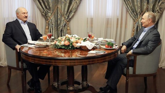Лукашенко и Путин в двусторонних переговорах дошли до «глубины седых времен»