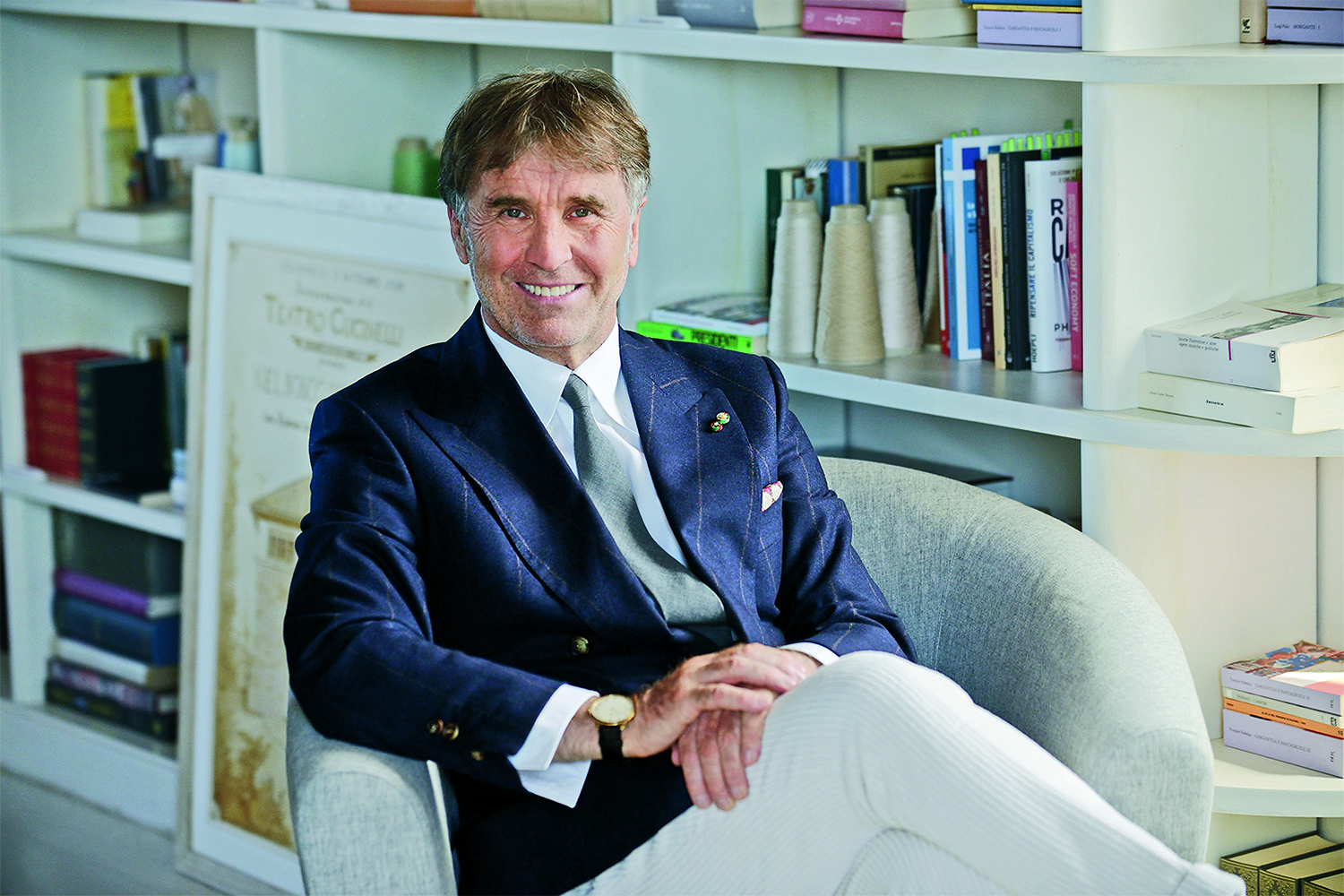 Брунелло Кучинелли, владелец и основатель Brunello Cucinelli