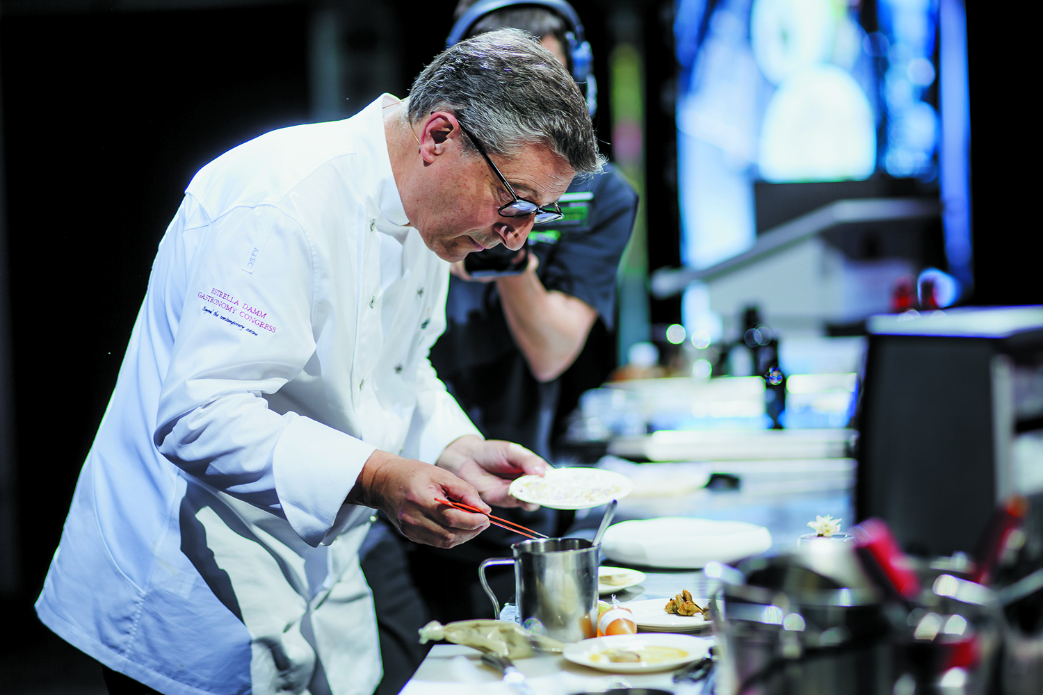 Жоан Рока на кухне El Celler de Can Roca