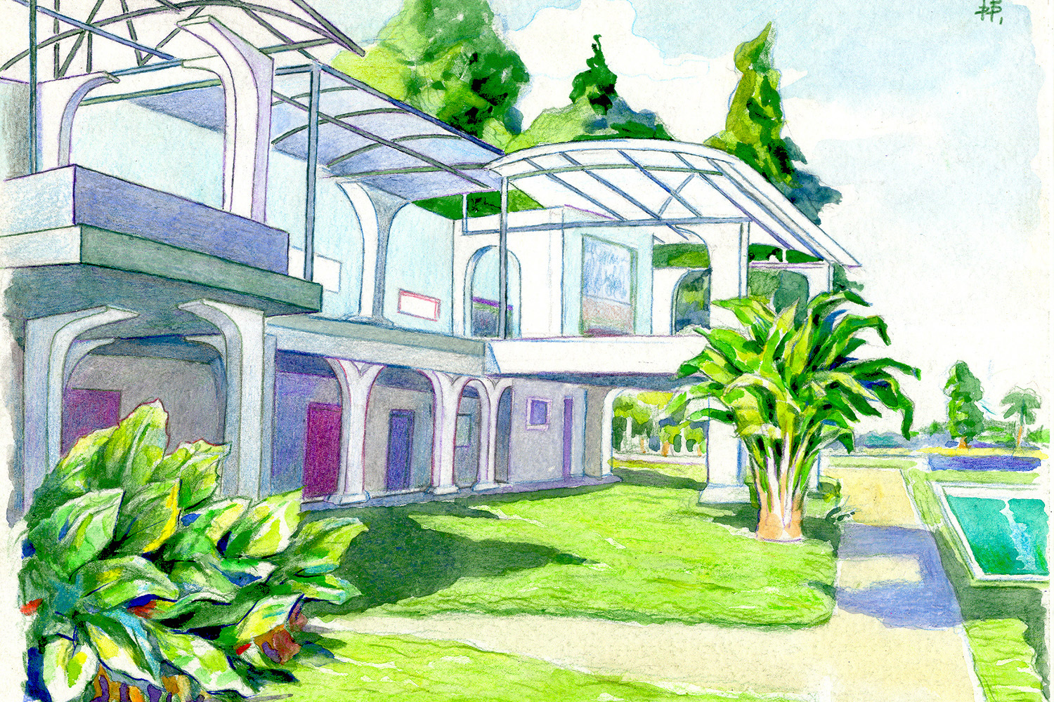 На территории вилы Пабло Эскобара теперь устраивают пейнтбол