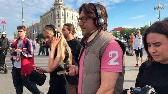 Андрея Малахова заметили на акции против поправок в Конституцию
