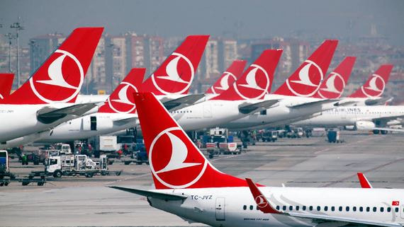 Turkish Airlines объявила о возобновлении рейсов в шесть городов России