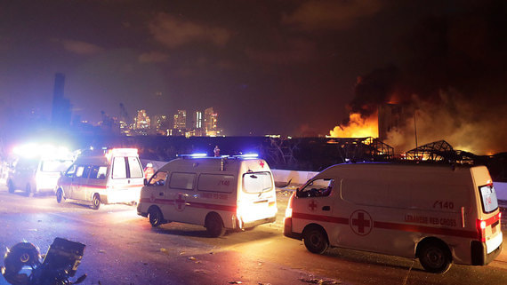 Стало известно число пострадавших при взрыве в Бейруте