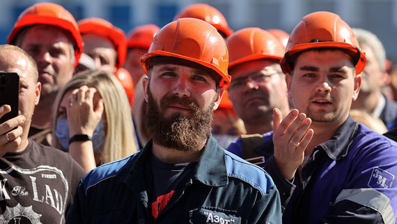 Забастовки на заводах в Белоруссии. Фотографии