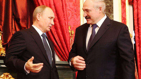 Лукашенко обсудил с Путиным рефинансирование белорусского долга в $1 млрд