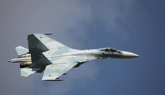 Российский Су-27 перехватил самолеты четырех стран над Балтийским морем