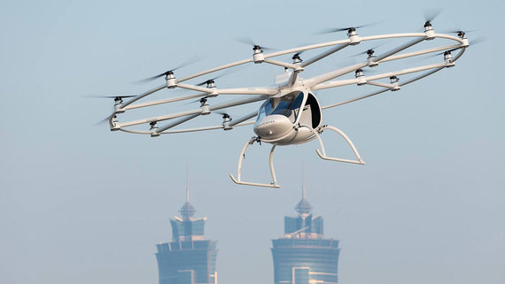 Volocopter запустит авиатакси в течение года