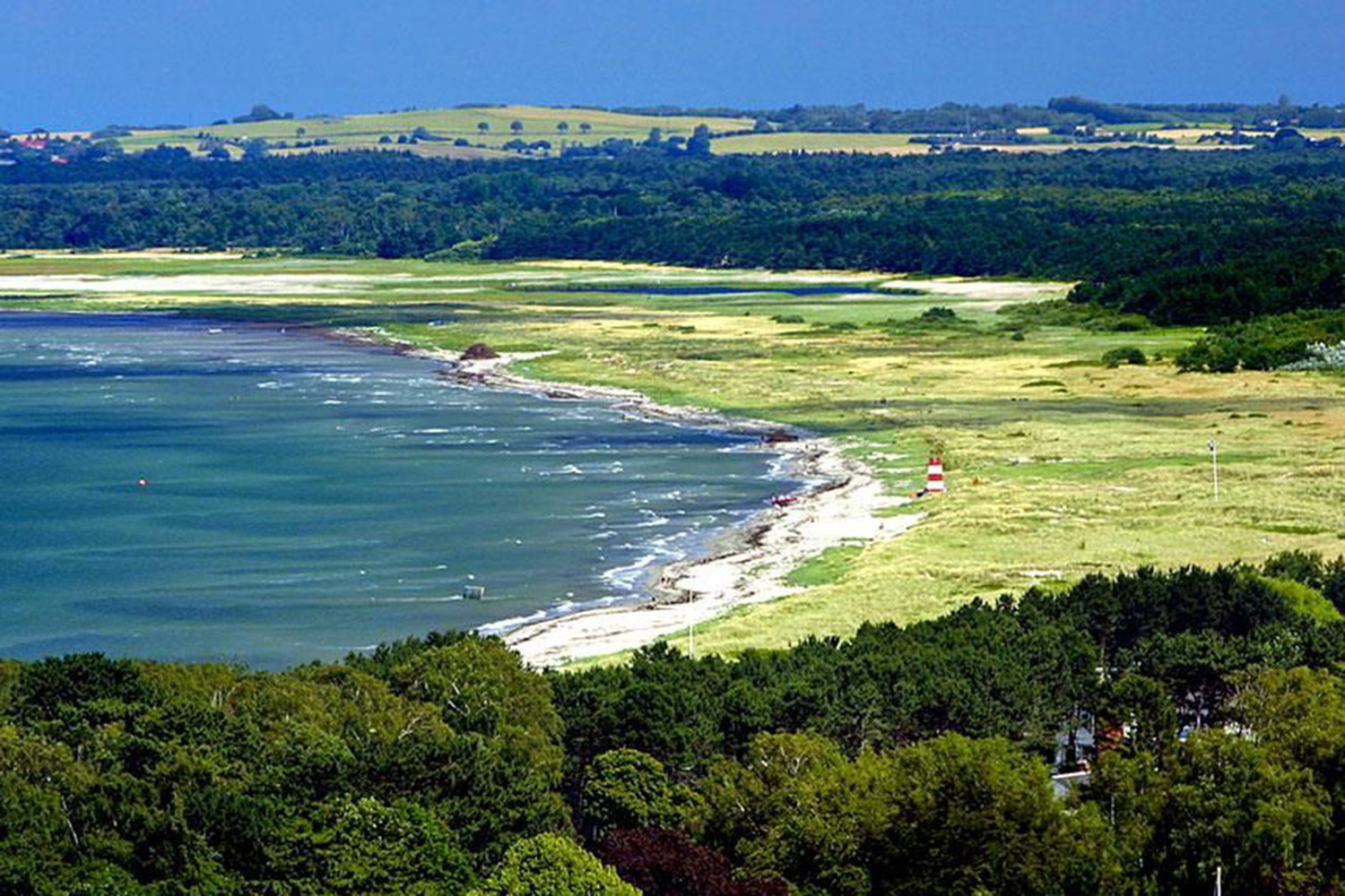 Геопарк Odsherred славится ландшафтом ледникового периода, образовавшимся 15 000–19 000 лет назад