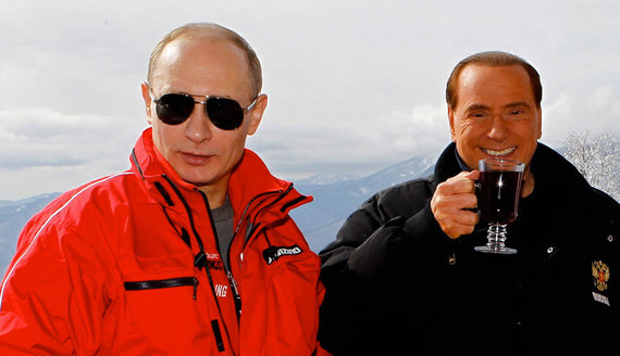 Путин провел телефонный разговор с Берлускони