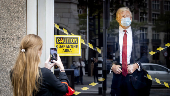 Штаб Трампа перенес предвыборные мероприятия после его заражения коронавирусом