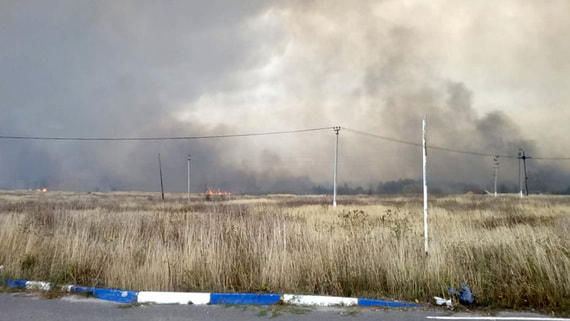 В Рязани рассказали о состоянии пострадавших из-за пожара на военном складе